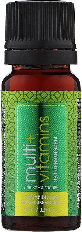 Сироватка "Мультивітамін для шкіри голови" - Pharma Group Laboratories Multi+ Vitamins — фото N4