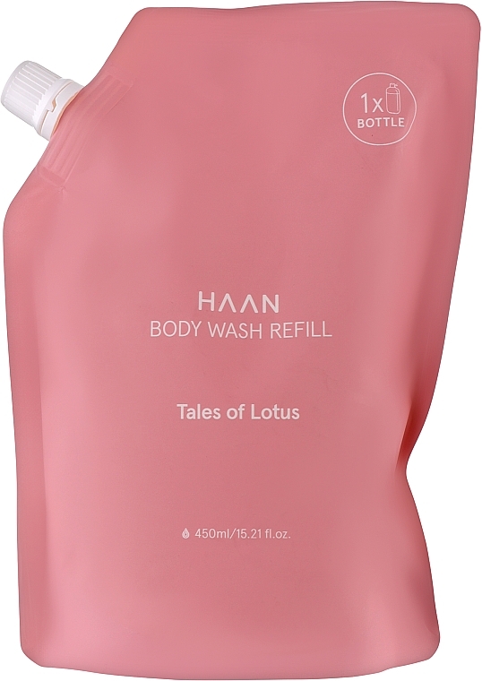 Гель для душу "Розповіді лотоса" - HAAN Tales Of Lotus Body Wash Refill (змінний блок) — фото N1