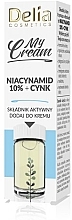 Духи, Парфюмерия, косметика Крем-сыворотка для лица - Delia Active Ingredient My Cream Niacinamide+10% (мини)