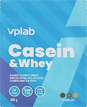 Казеїновий і сироватковий протеїн "Шоколад" - VPlab Casein & Whey — фото N1