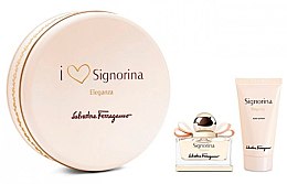 Парфумерія, косметика Salvatore Ferragamo Signorina - Набір (edp/30ml + b/lot/50ml)