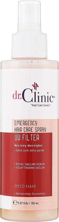 Спрей для фарбованого волосся - Dr. Clinic — фото N1
