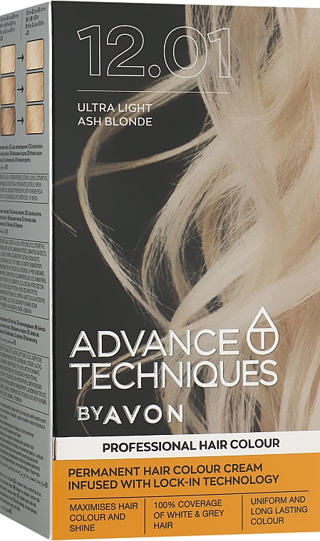 Стойкая крем-краска для волос "Салонный уход" - Avon Advance Techniques — фото N1
