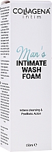 Пінка для інтимної гігієни для чоловіків - Collagena Intim Man's Intimate Wash Foam — фото N2