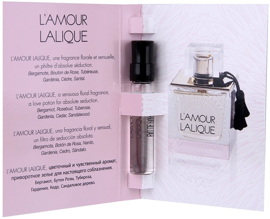 Lalique L'Amour - Парфюмированная вода (пробник)