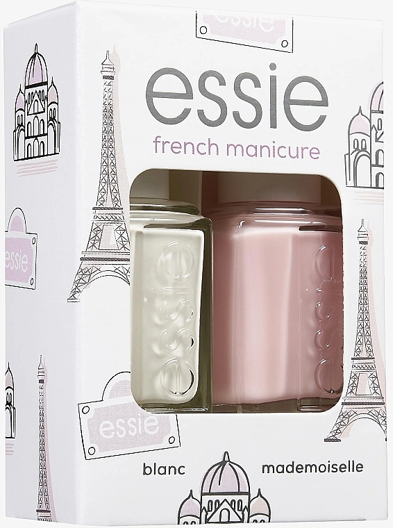 Набор - Essie French Manicure Set (n/lacquer/13,5mlx2) — фото N1