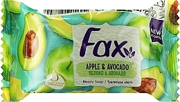 Парфумерія, косметика Туалетне мило "Яблуко і авокадо" - Fax Soap