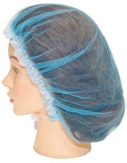 Сеточка для волос с резинкой, синяя - Xhair — фото N1