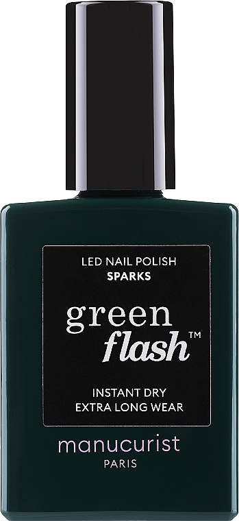 Лак для нігтів - Manucurist Green Flash Led Nail Polish — фото N1