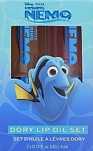 Духи, Парфюмерия, косметика Набор масел для губ - Makeup Revolution Disney & Pixar’s Finding Nemo Dory Lip Oil Set (lip/oil/2x4ml)