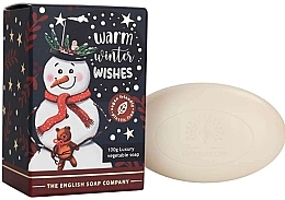Духи, Парфюмерия, косметика Мыло "Снеговик" - The English Soap Company Christmas Snowman Mini Soap