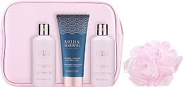 Набор, 5 продуктов - Baylis & Harding Jojoba, Vanilla & Almond Oil Luxury Vanity Set — фото N2