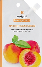 Маска-скраб абрикосовий цукровий - SesDerma Laboratories Beauty Treats Apricot sugar scrub mask — фото N1