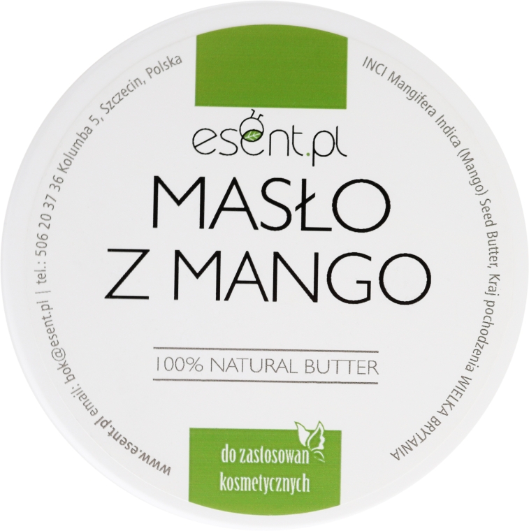 Натурально масло манго 100% - Esent — фото N1