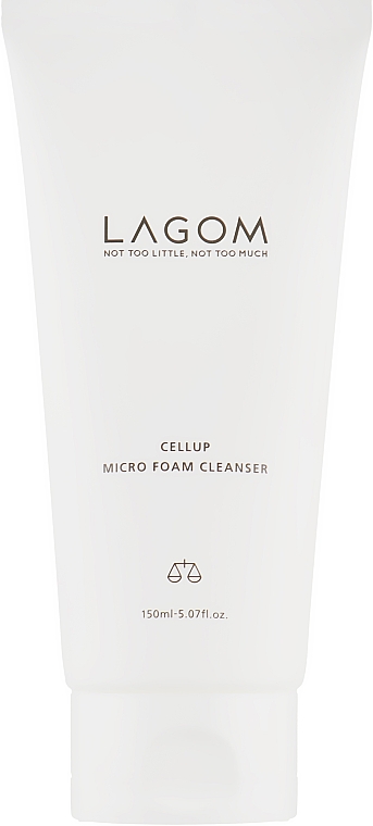 Средство для умывания - Lagom Cellup Micro Foam Cleanser — фото N3