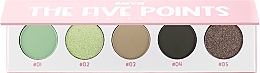 Парфумерія, косметика УЦІНКА Палетка тіней для повік - Miyo Five Points Palette *