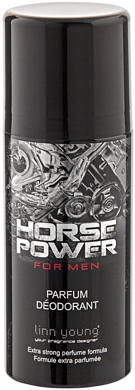 Linn Young Horse Power For Men - Парфумований дезодорант-спрей для тіла — фото N1