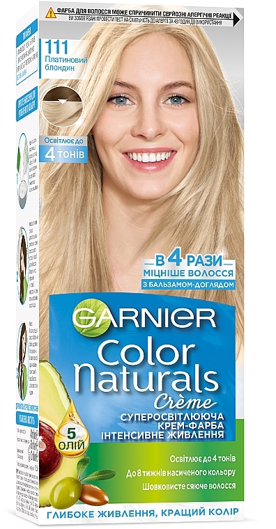 УЦЕНКА Стойкая краска для волос c интенсивным питанием - Garnier Color Naturals *