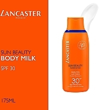 Водостойкое солнцезащитное молочко для тела - Lancaster Sun Beauty Sublime Tan Body Milk SPF30 — фото N5