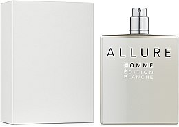 Chanel Allure Homme Edition Blanche - Парфюмированная вода (тестер без крышечки) — фото N2