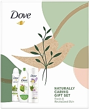 Набор - Dove Awakening Body Care Gift Set (sh/gel/250ml + b/lot/225ml + deo/150ml) — фото N1