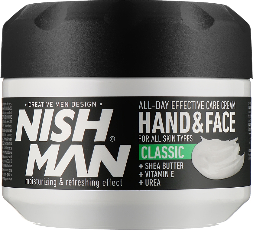 Крем для рук и лица - Nishman Hand & Face Cream Classic