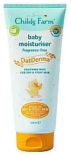 Духи, Парфюмерия, косметика Молочко для тела, без отдушек - Childs Farm OatDerma Baby Moisturiser Fragrance-Free