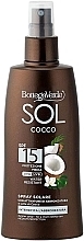 Духи, Парфюмерия, косметика Спрей для загара водостойкий - Bottega Verde Sol Cocco Suntan Spray Water Resistant SPF15