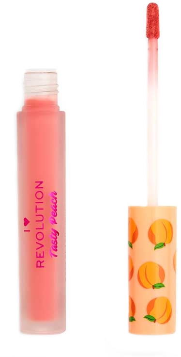 Жидкая помада для губ - I Heart Revolution Liquid Lipstick Tasty Peach — фото N1