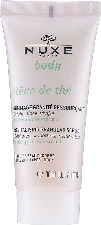 Відновлювальний скраб для тіла - Nuxe Body Rêve de Thé Revitalizing Granita — фото N1