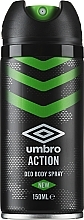 Духи, Парфюмерия, косметика Дезодорант-антиперспирант - Umbro Action Deo Antiperspirant