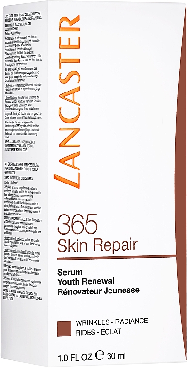 Восстанавливающая сыворотка против морщин - Lancaster 365 Skin Repair Serum — фото N3