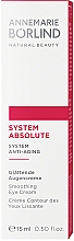 Разглаживающий крем для век - Annemarie Borlind System Absolute System Anti-Aging Smoothing Eye Cream — фото N2