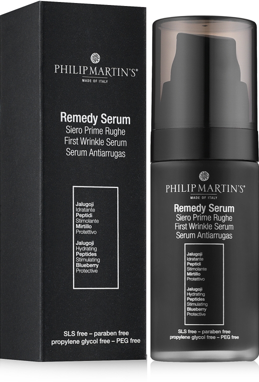 Сироватка проти перших ознак старіння шкіри - Philip Martin's Remedy Serum — фото N1
