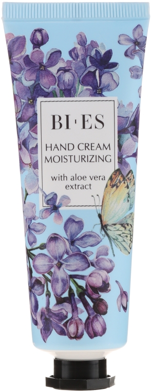 Зволожувальний крем для рук, з екстрактом алое вера - Bi-es Moisturizing Hand Cream — фото N1