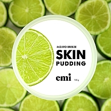 Пудинг для тіла "Мохіто бриз" - Emi Skin Pudding Mojito Breeze — фото N3