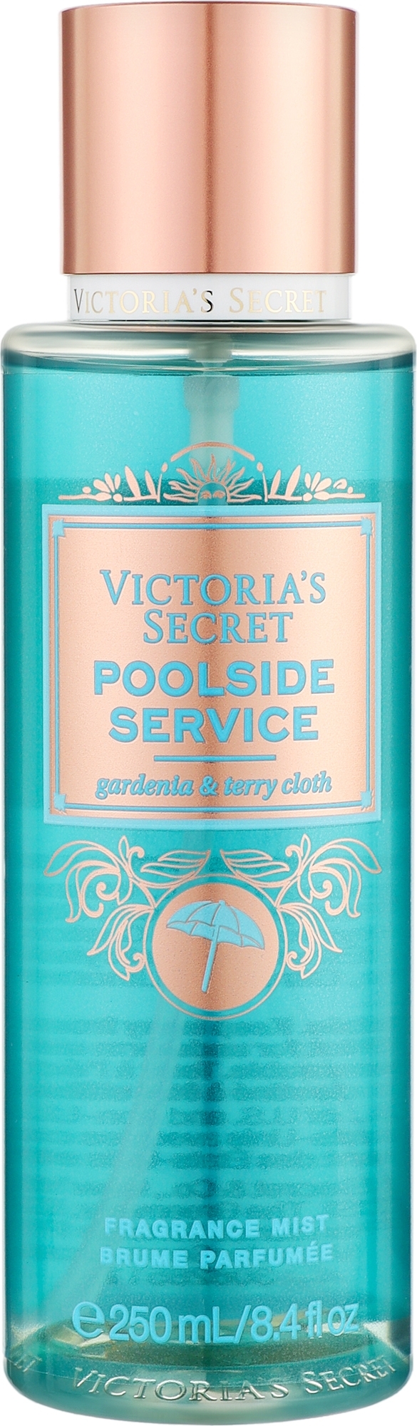 Парфумований спрей для тіла - Victoria's Secret Poolside Service Fragrance Mist — фото 250ml