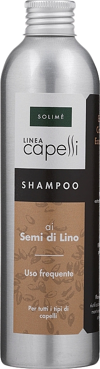 Шампунь для волос "Семена льна" - Solime Capelli Flax Seed Shampoo — фото N1