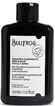 Парфумерія, косметика Шампунь для сивого волосся - Bullfrog No-Yellow Enlightening Shampoo
