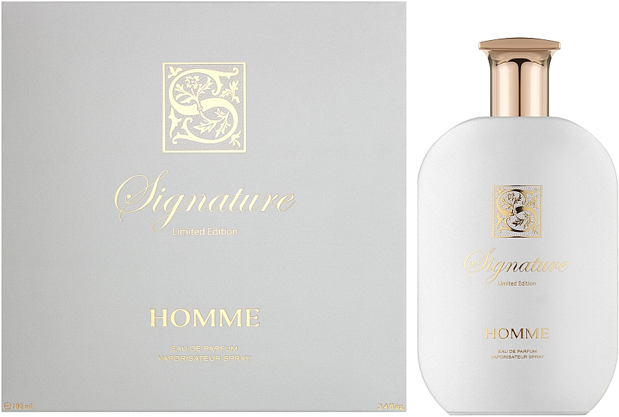Signature Silver Homme Limited Edition - Парфумована вода  — фото N2