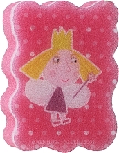 Мочалка банна дитяча, Princess Holly, червона - Suavipiel Ben & Holly's Bath Sponge — фото N1