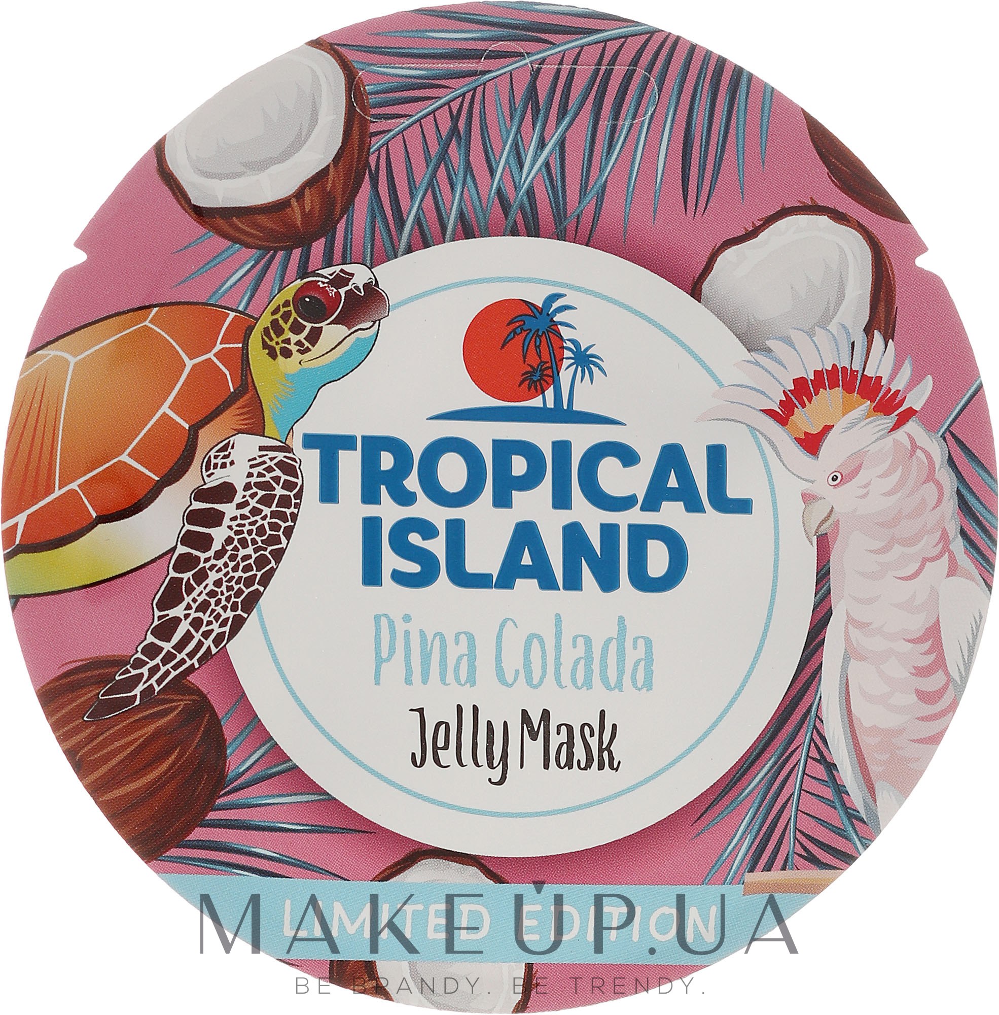 Питательная гелевая маска с кокосовой водой - Marion Tropical Island Pina Colada Jelly Mask — фото 10g