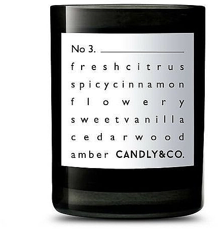 Ароматична свічка - Candly & Co No.3 Candle Cytrusy/Cynamon — фото N1