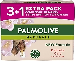 Твердое мыло "Миндаль и Молочко" увлажняющее - Palmolive Naturals — фото N5