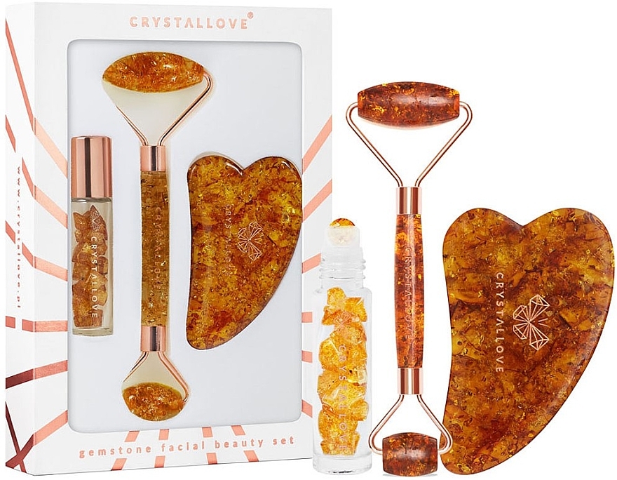 Набор - Crystallove Cognac Amber Beauty Set — фото N1