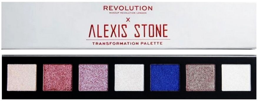 Палетка теней для век - Makeup Revolution X Alexis Stone The Transformation Palette — фото N1
