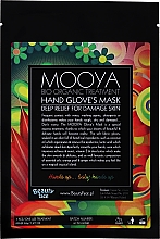 Тканевая маска + сыворотка для ухода за руками - Beauty Face Mooya Bio Organic Treatment Mask — фото N3