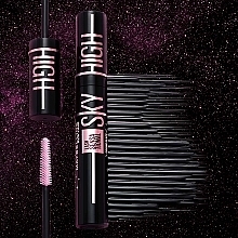 УЦЕНКА Тушь для ресниц удлиняющая - Maybelline New York Lash Sensational Sky High Cosmic Black * — фото N9