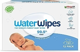 Парфумерія, косметика Дитячі вологі серветки, 720 шт. - WaterWipes Baby Wipes