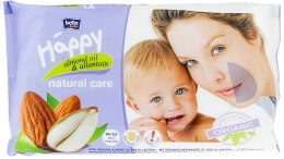 Духи, Парфюмерия, косметика Влажные салфетки "Миндальное масло " - Bella Baby Happy Natural Care Almond Oil & Allantoin